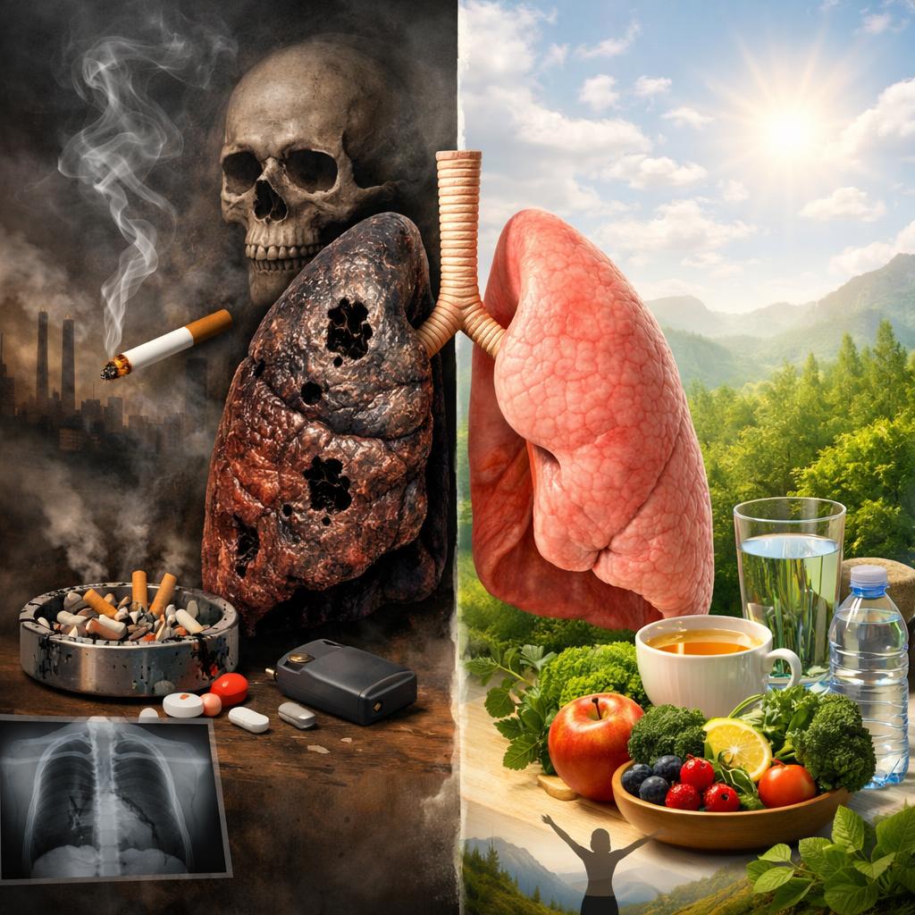 Как очистить легкие курильщику Как очистить легкие курильщику