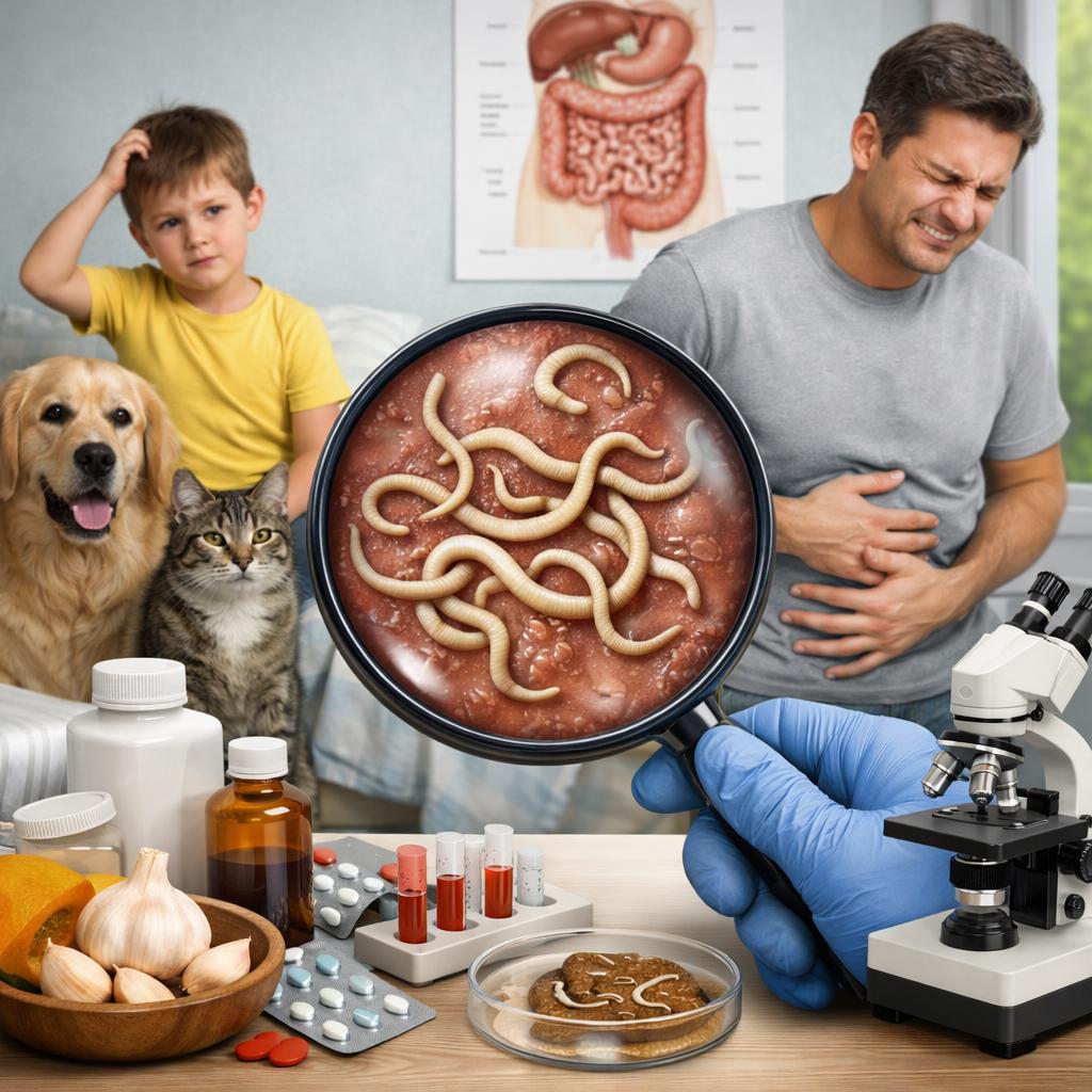 Как вывести глистов