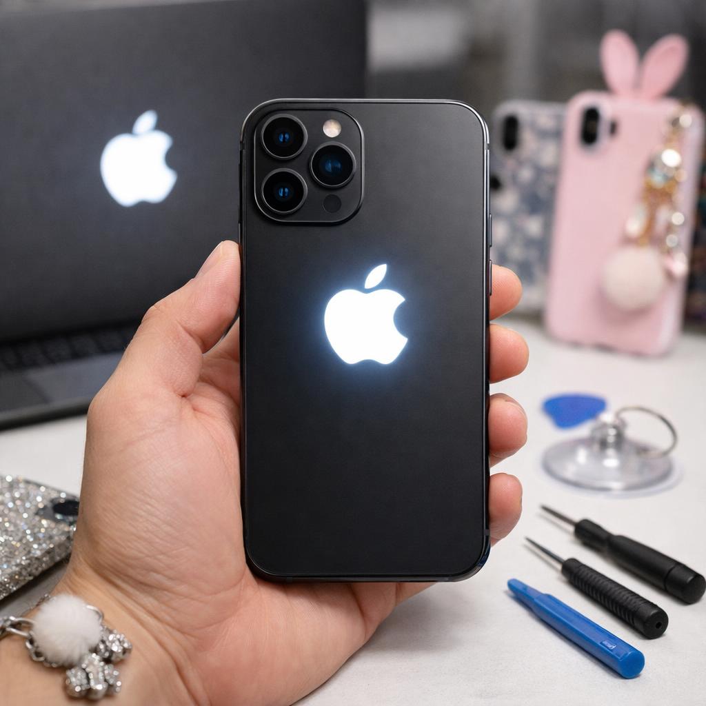 Как сделать, чтобы на айфоне светилось яблоко Как сделать, чтобы на айфоне светилось яблоко