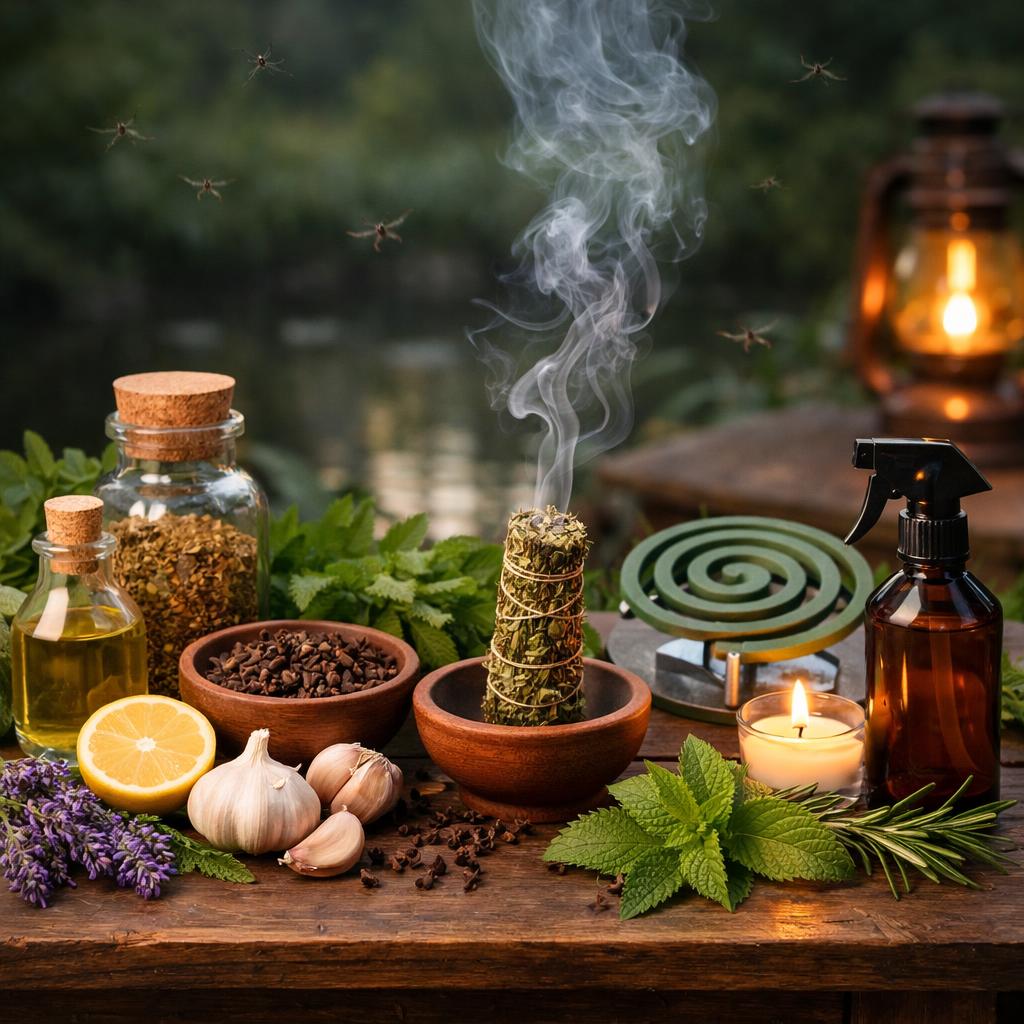 Народные средства от комаров: как отпугнуть насекомых