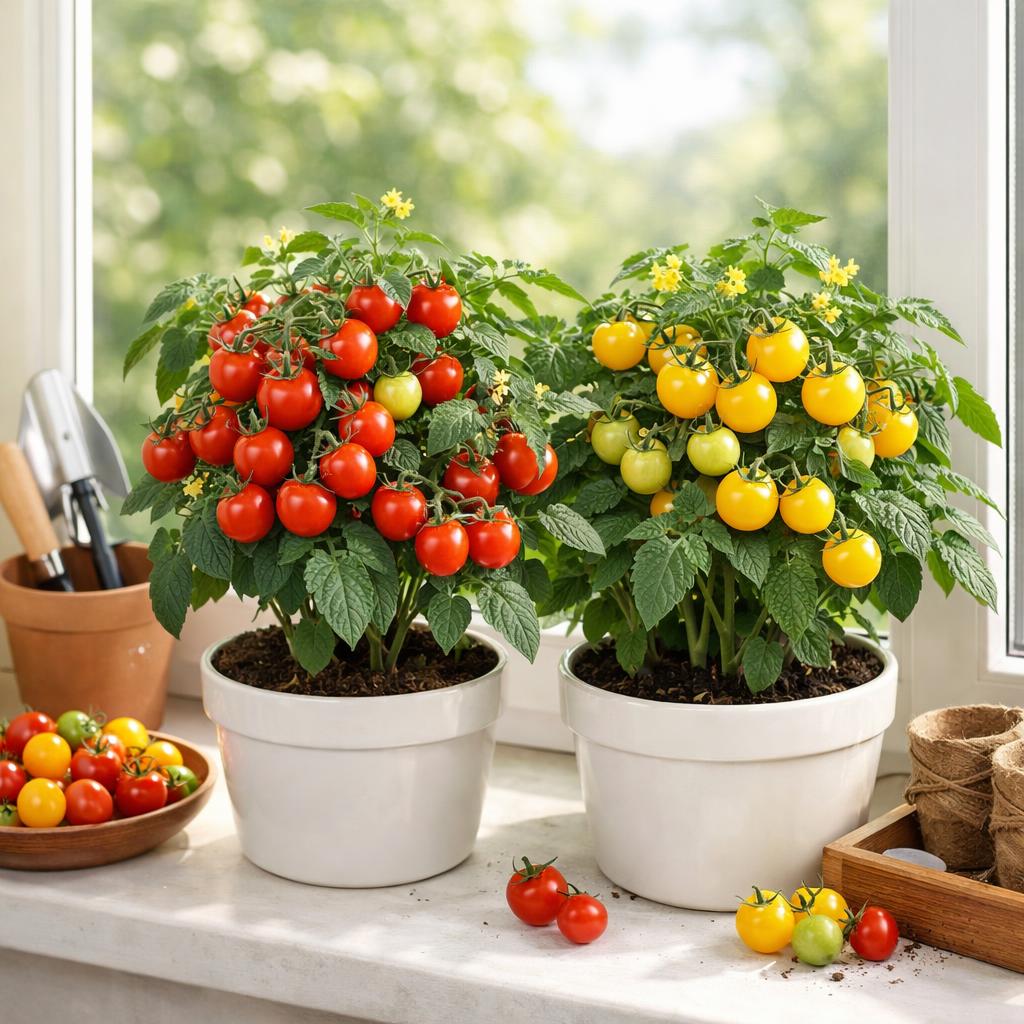 Как просто вырастить помидоры черри на подоконнике