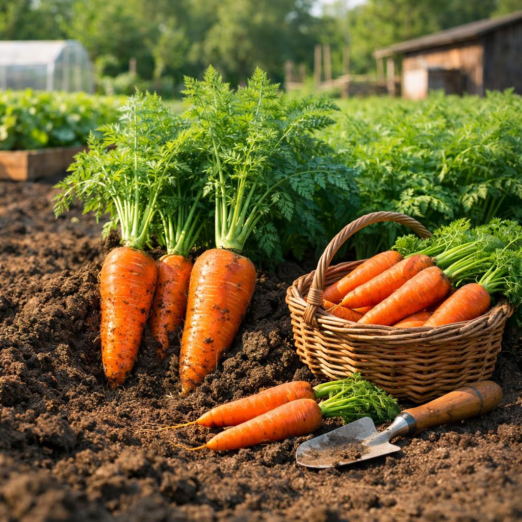 Как вырастить крупную и сладкую морковку