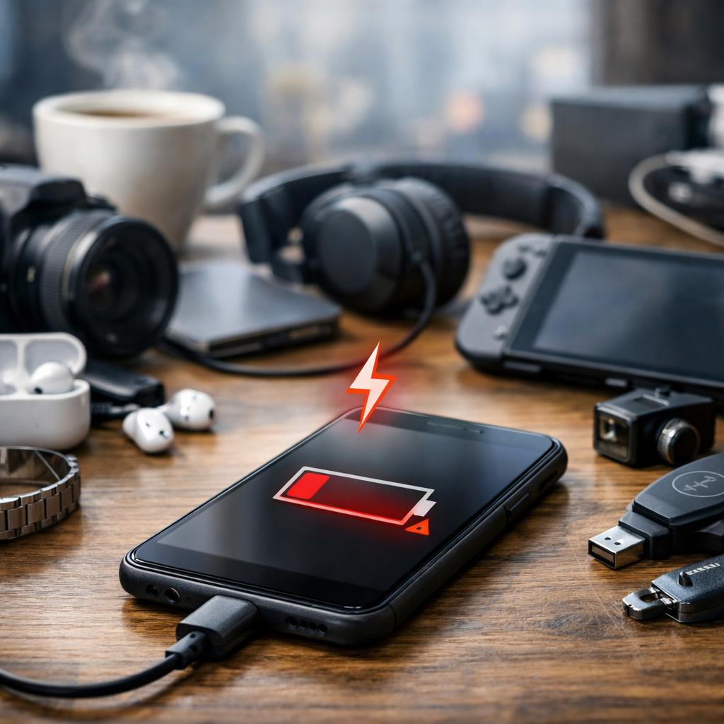 Почему смартфон быстро разряжается