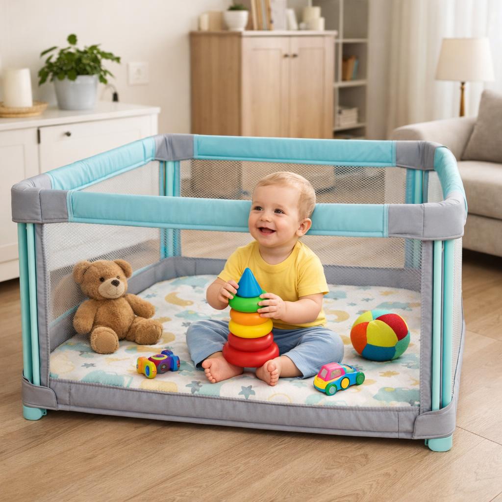 Как выбрать манеж для ребенка?