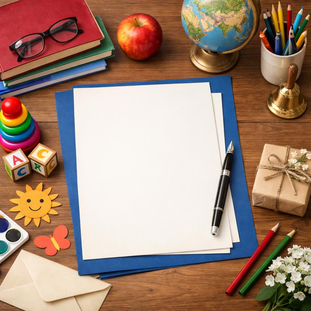 Благодарственное письмо родителям, шаблон