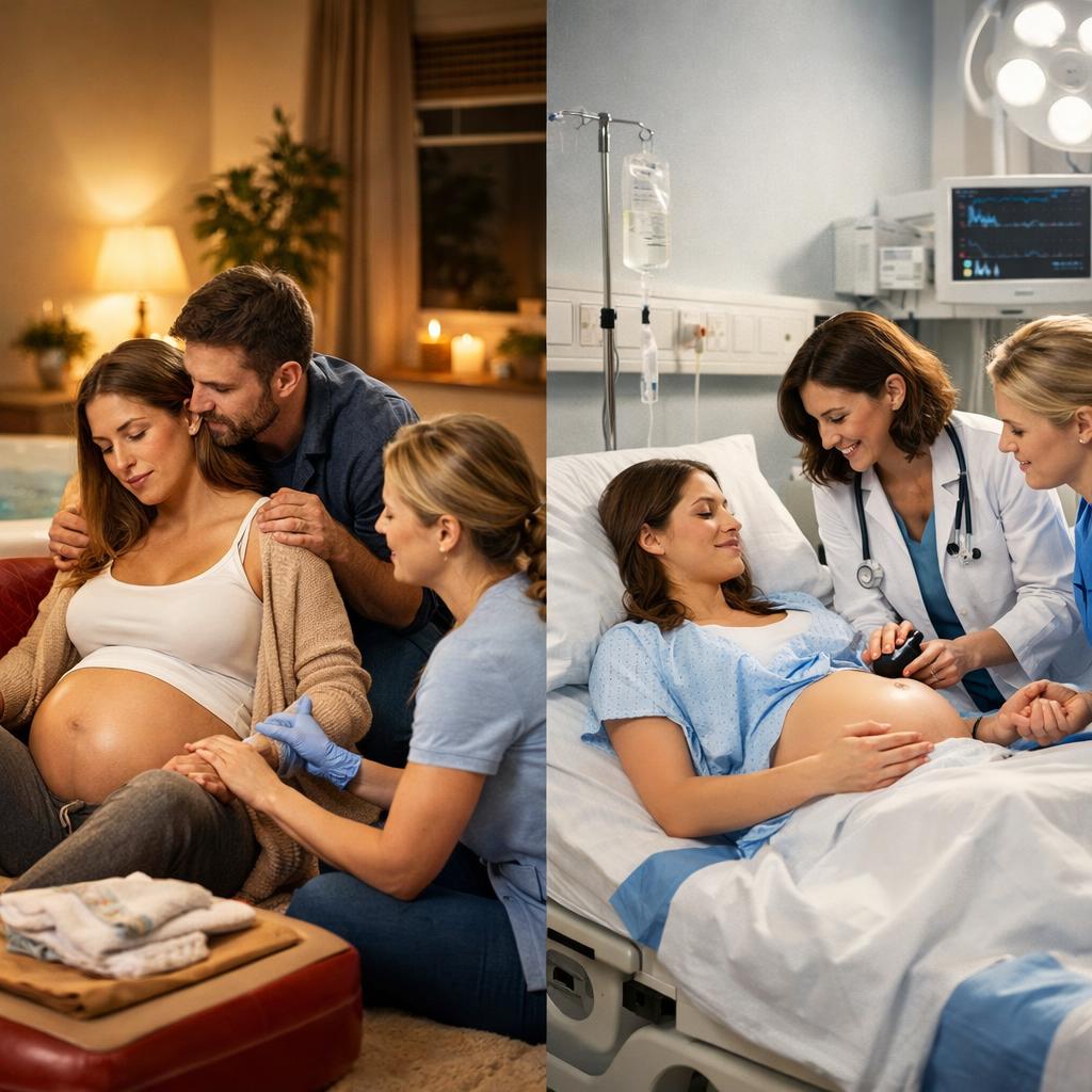 Домашние роды: “за” и “против” Домашние роды: “за” и “против”