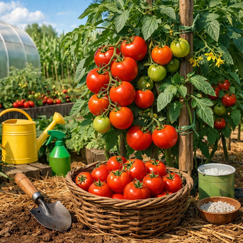 Как получить богатый урожай томатов
