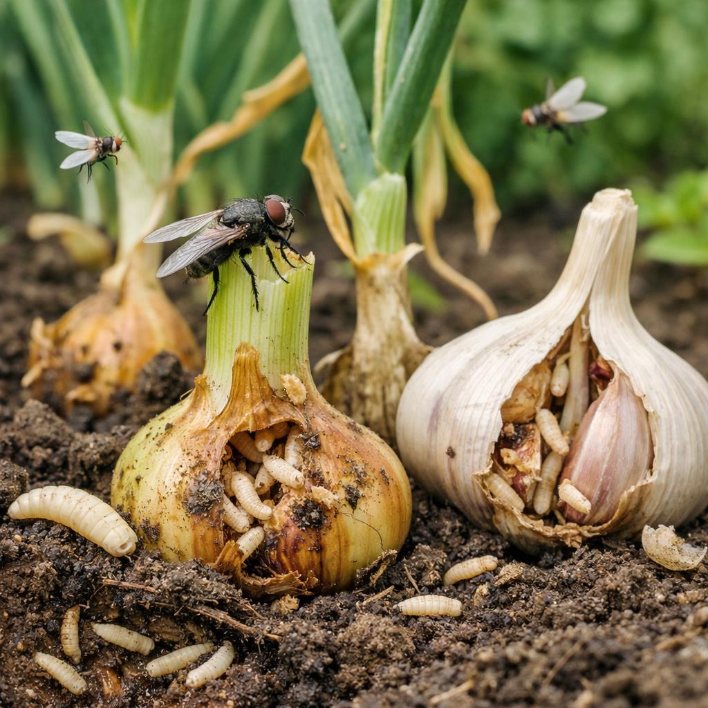 Борьба с луковой мухой