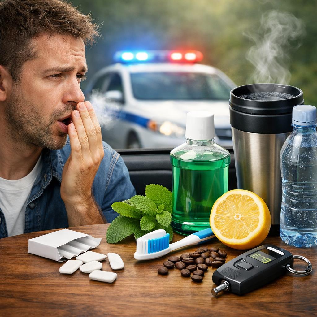 как быстро убрать запах перегара изо рта