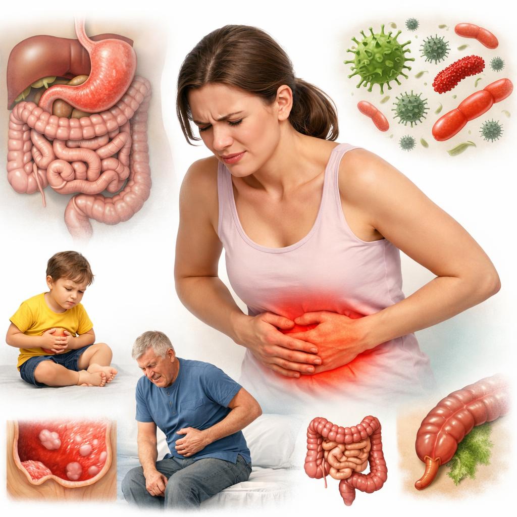 Почему появляются рези в животе?