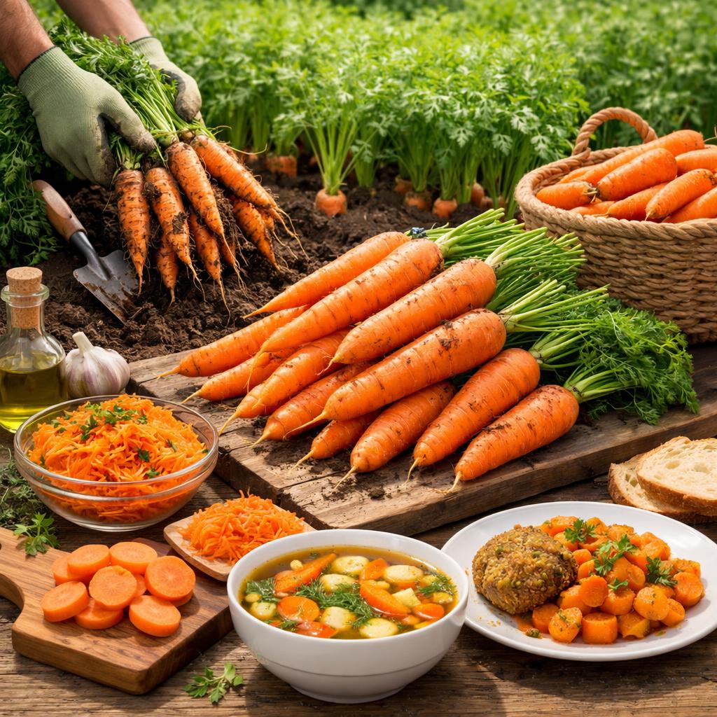 Когда сажать морковь на еду и на хранение