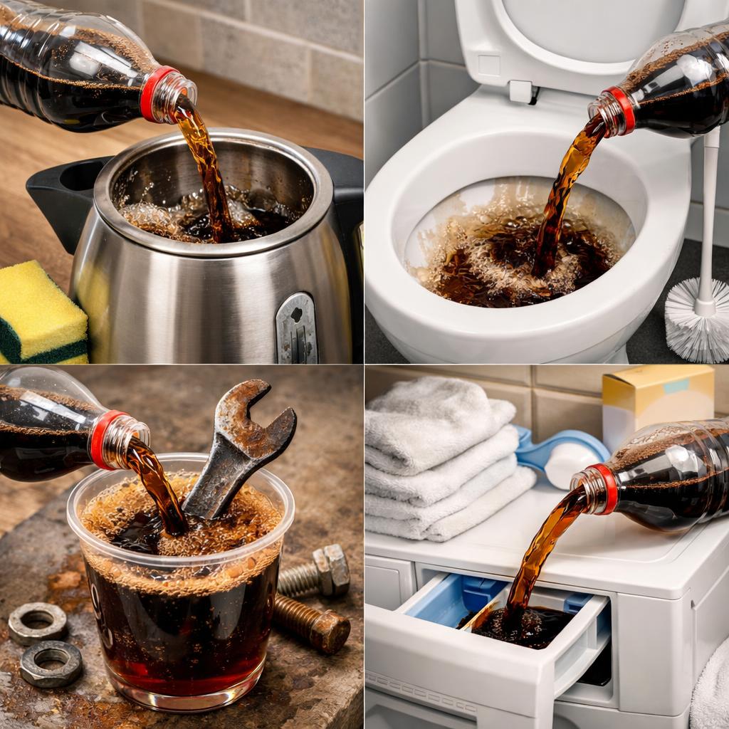 Кола как чистящее средство: как ее можно использовать и надо ли это делать