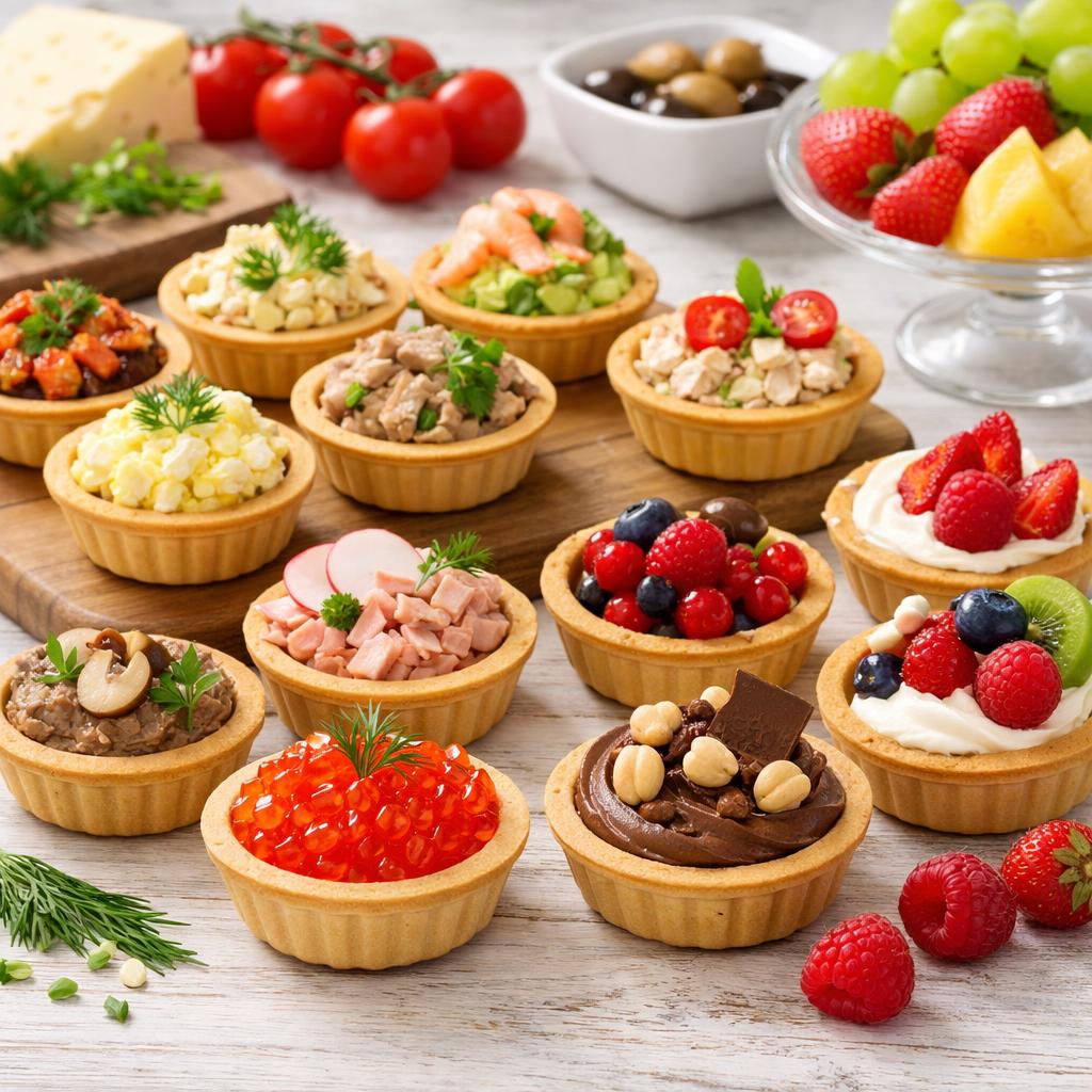 Рецепты тарталеток с начинкой