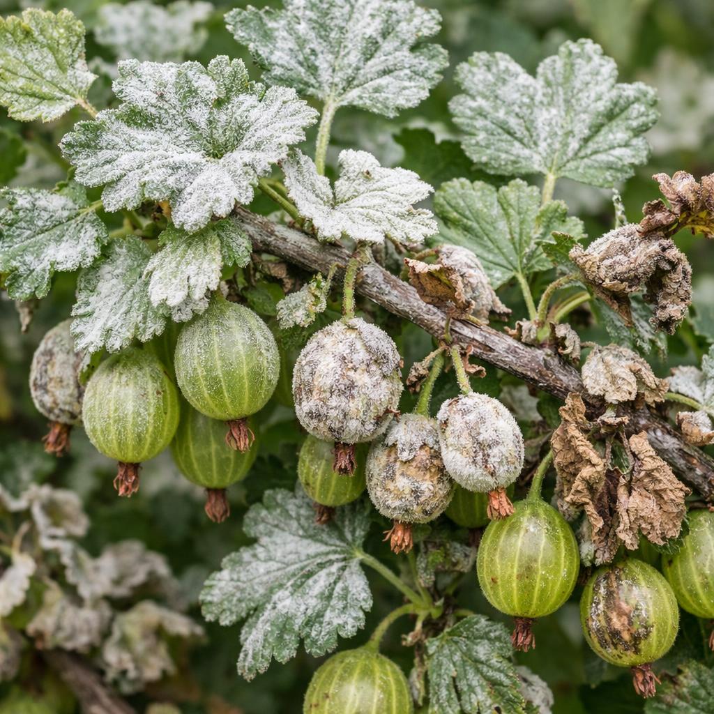 Мучнистая роса на крыжовнике: меры борьбы Мучнистая роса на крыжовнике: меры борьбы