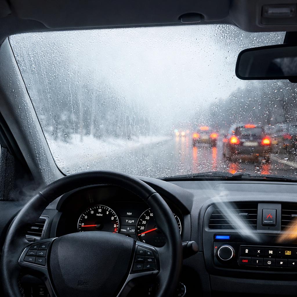 Почему потеют окна в машине