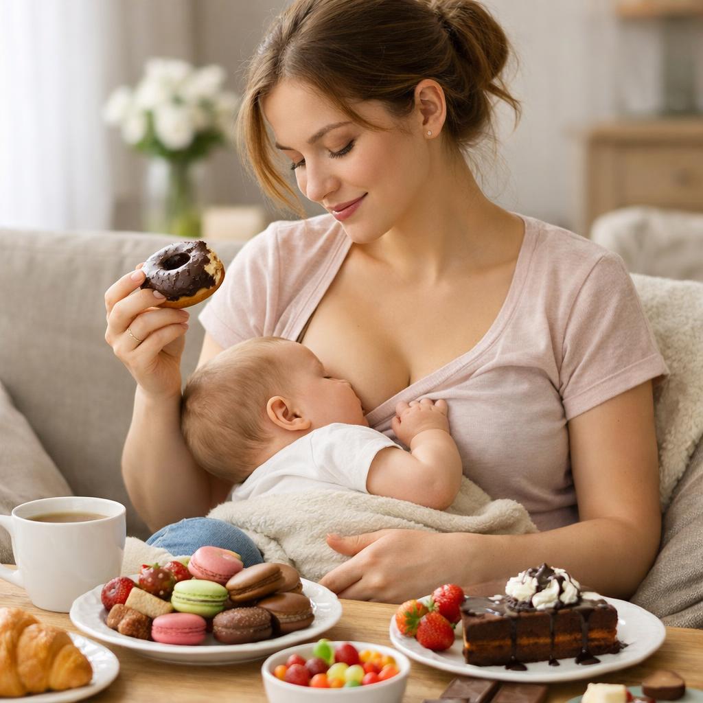 Сладкое при грудном вскармливании
