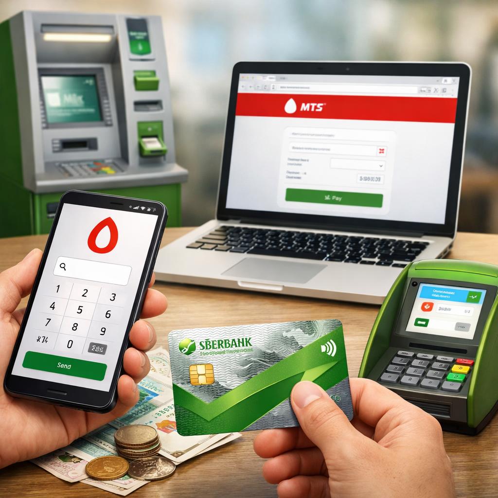 положить деньги на телефон МТС 