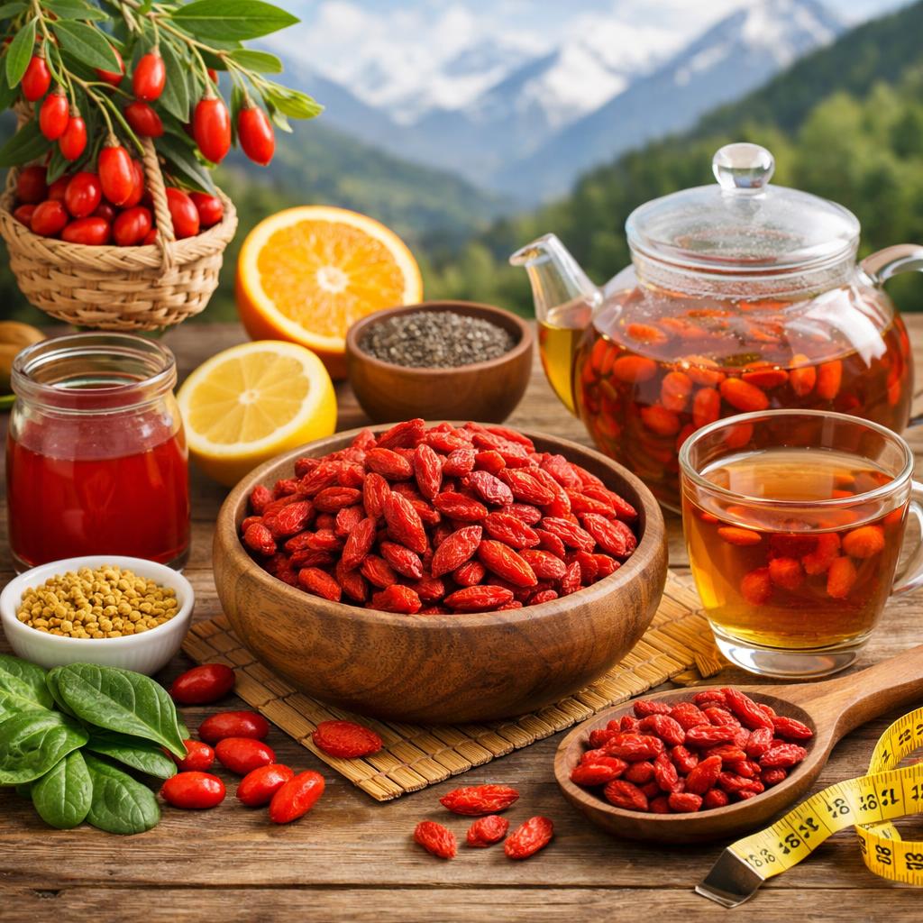 Ягоды годжи: рецепты для похудения