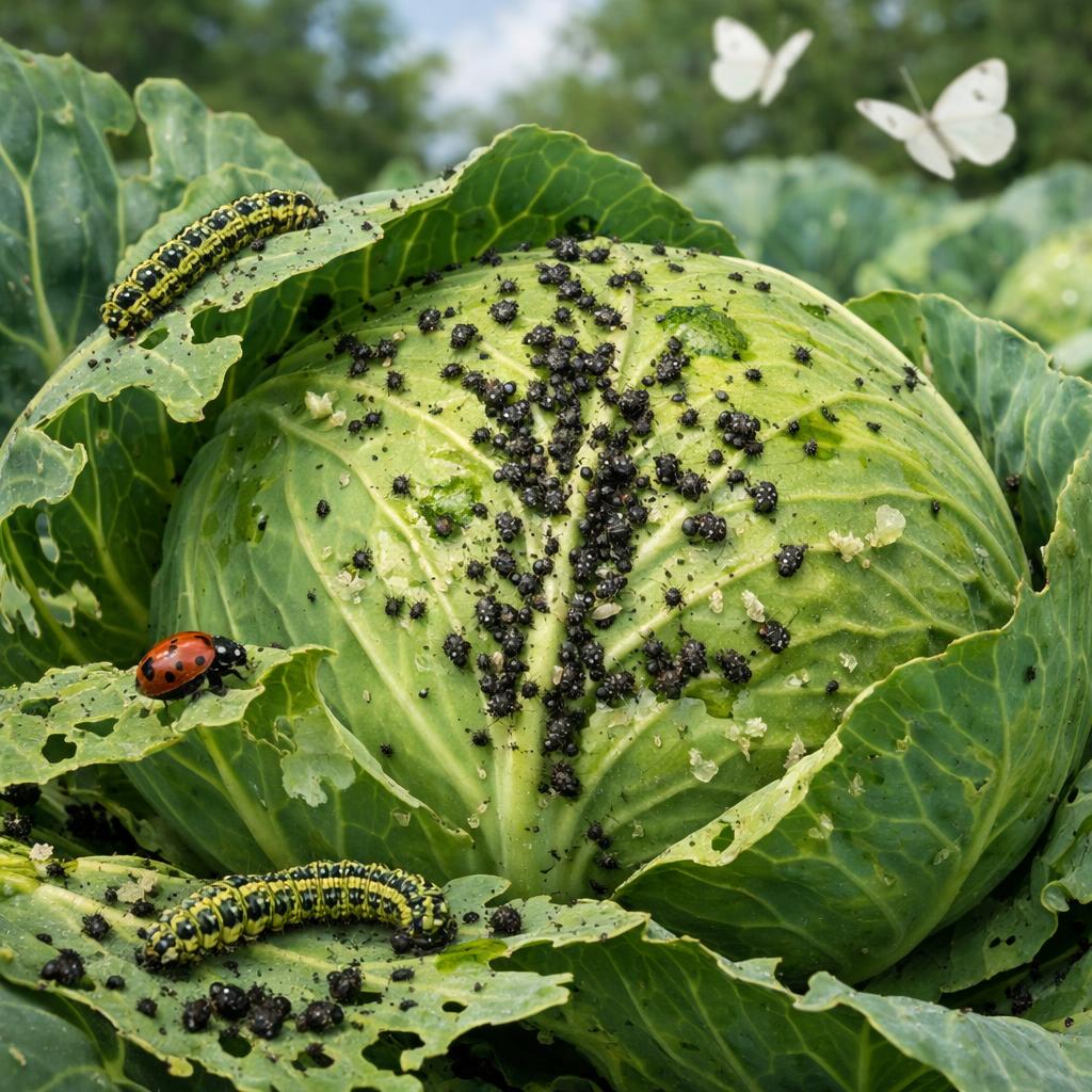 Чем обработать капусту от тли