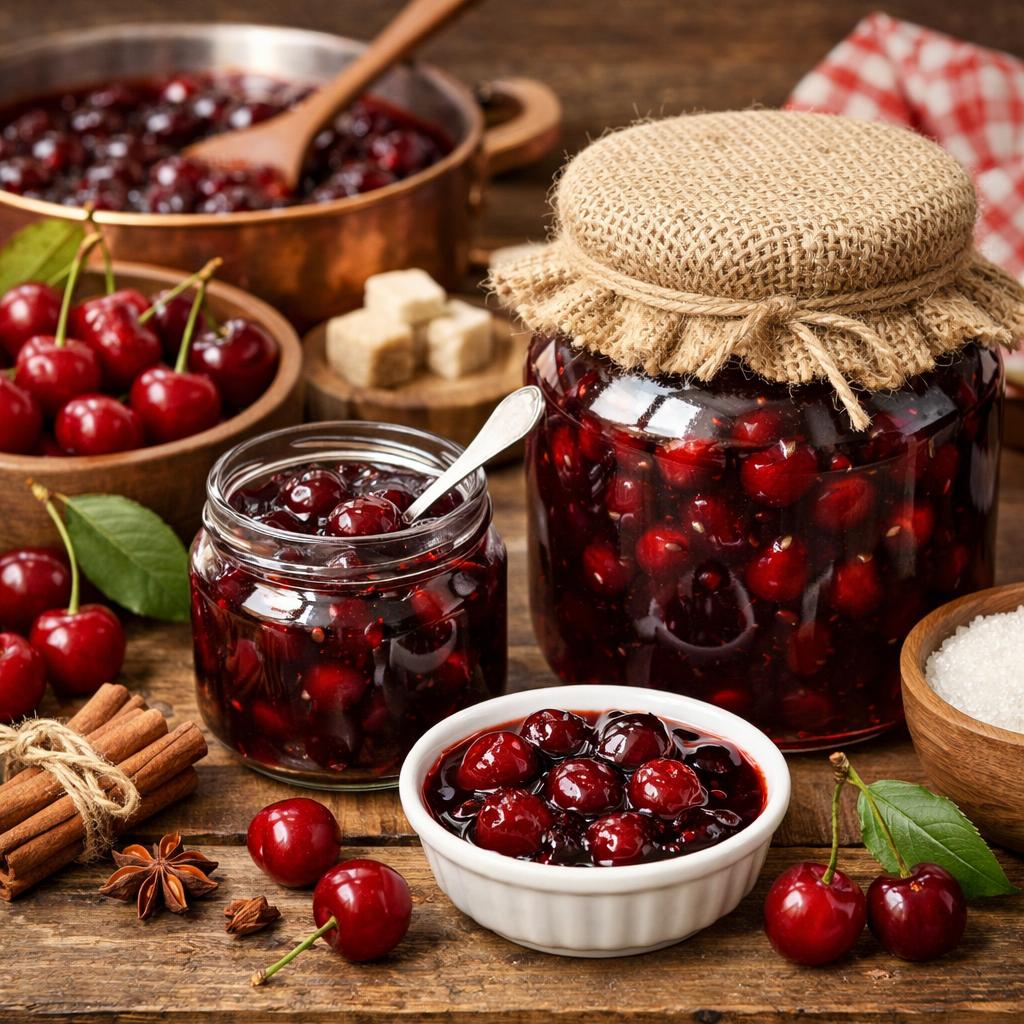 Вишневое варенье: 10 лучших рецептов