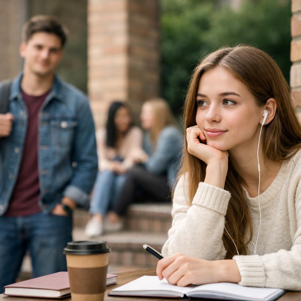Можно легко понять, что ты нравишься парню, если вы не общаетесь