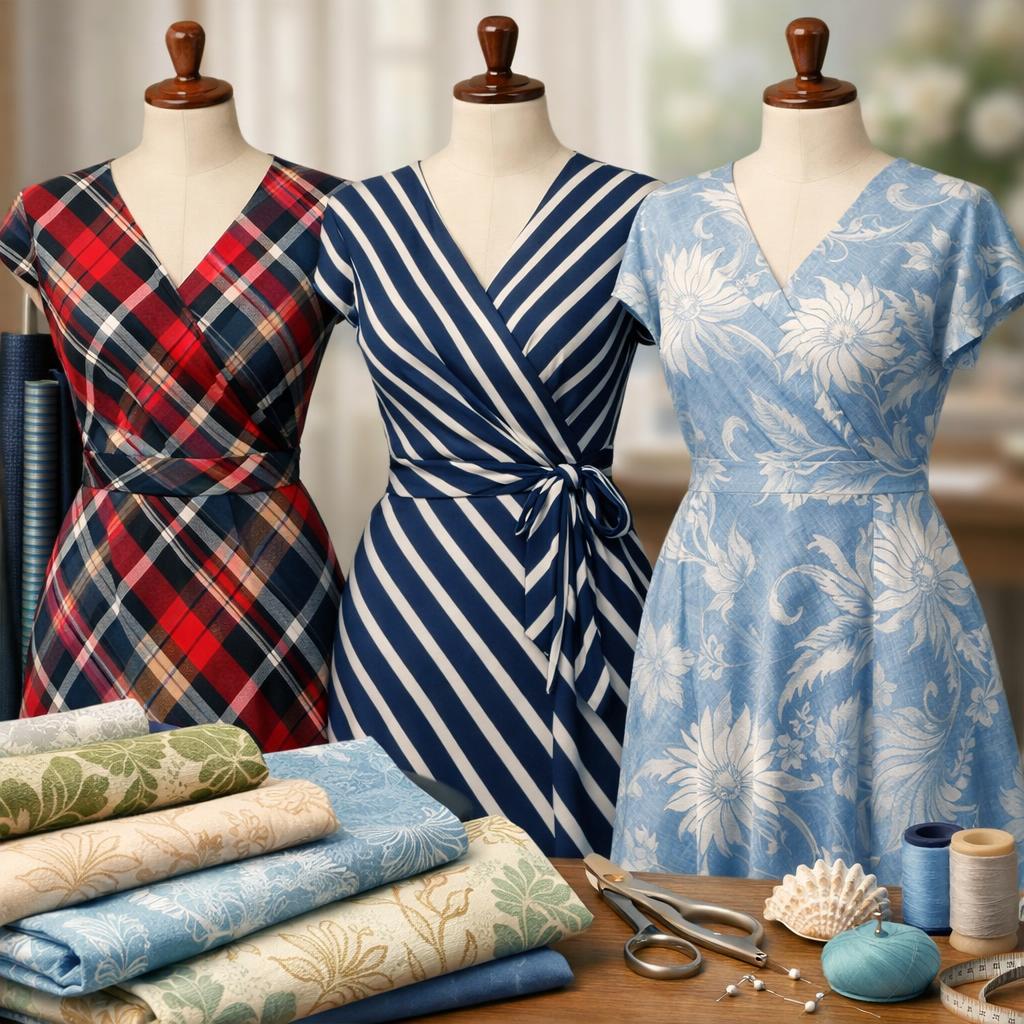 Как подобрать материал для платья