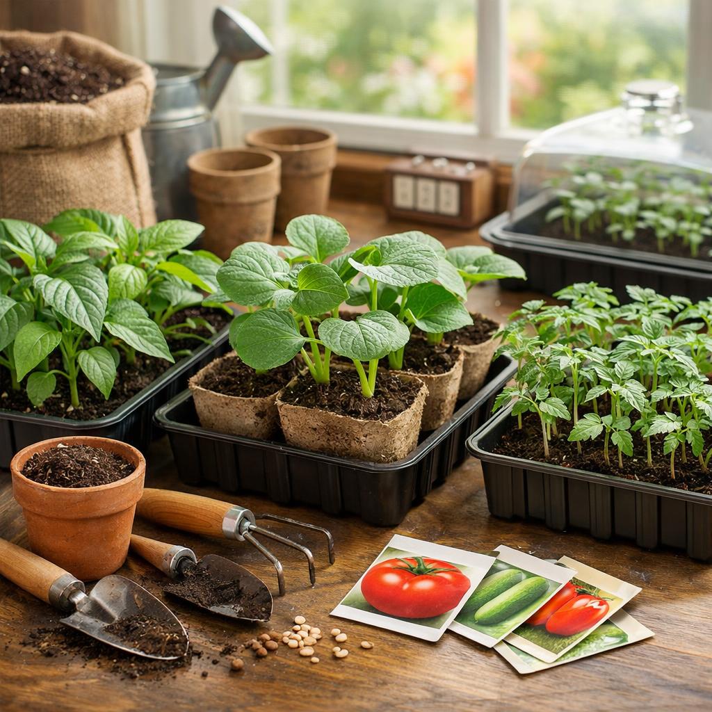 Когда сажать перцы, огурцы и помидоры на рассаду в 2017 году