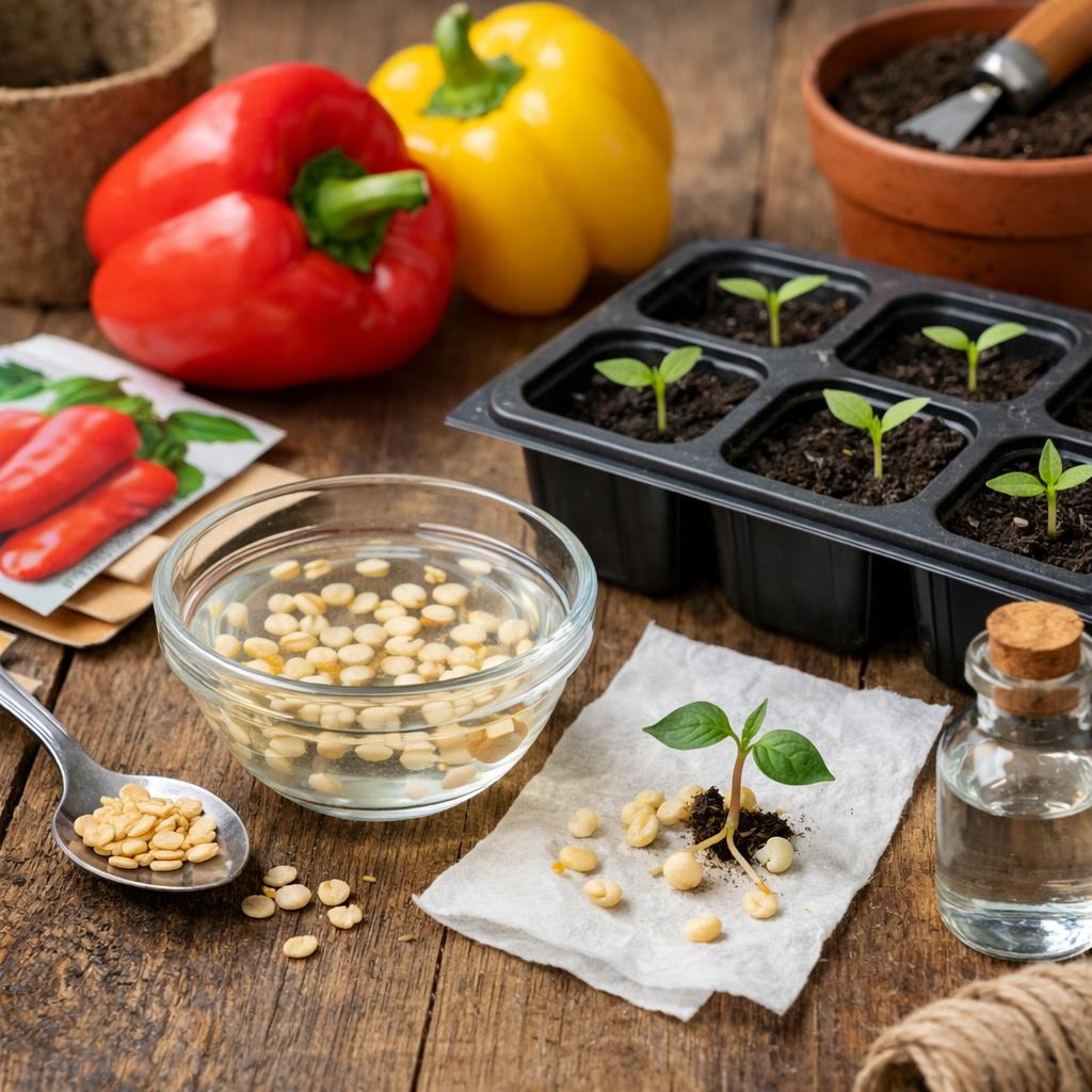 Нужно ли замачивать семена перца перед посевом