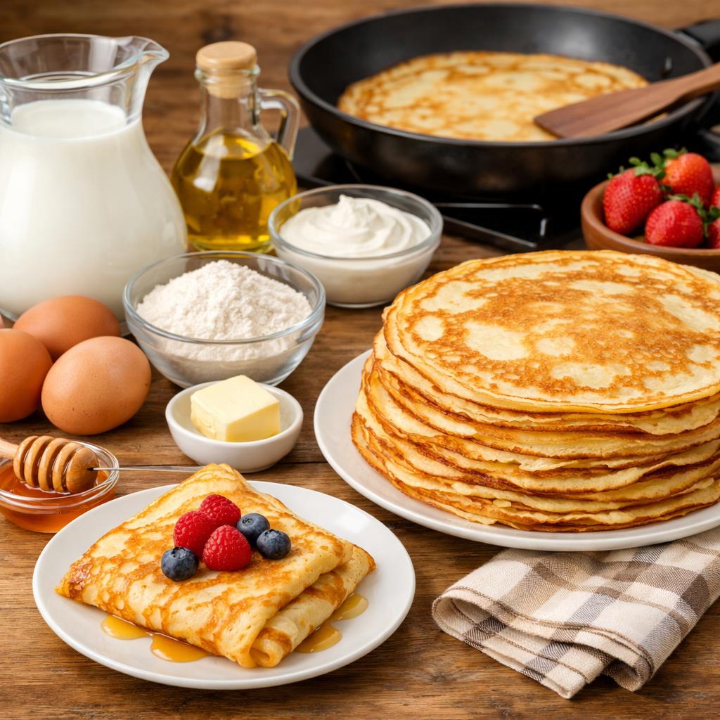 Приготовить блины на молоке можно вкусно и просто Приготовить блины на молоке можно вкусно и просто