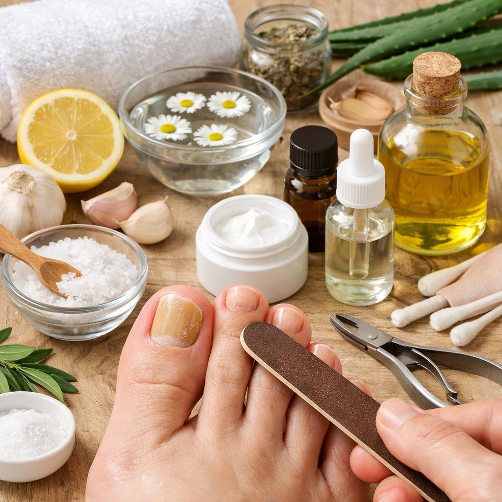 Как лечить грибок ногтей в домашних условиях