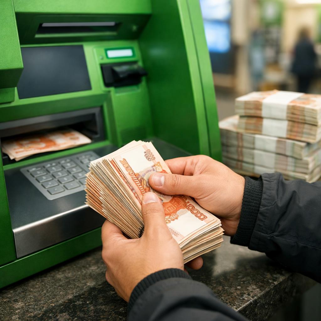 Сколько денег можно снять с карты Сбербанка в сутки через банкомат