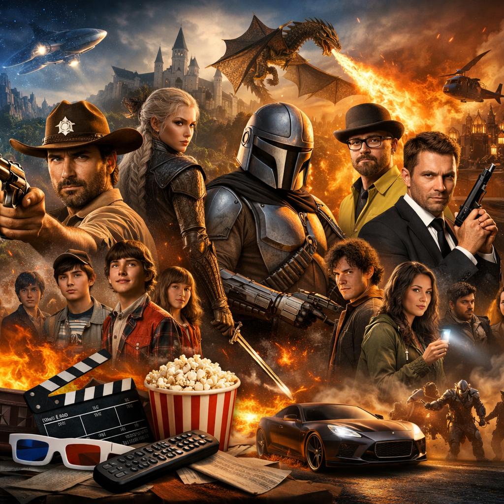 Топ-10 самых популярных зарубежных сериалов