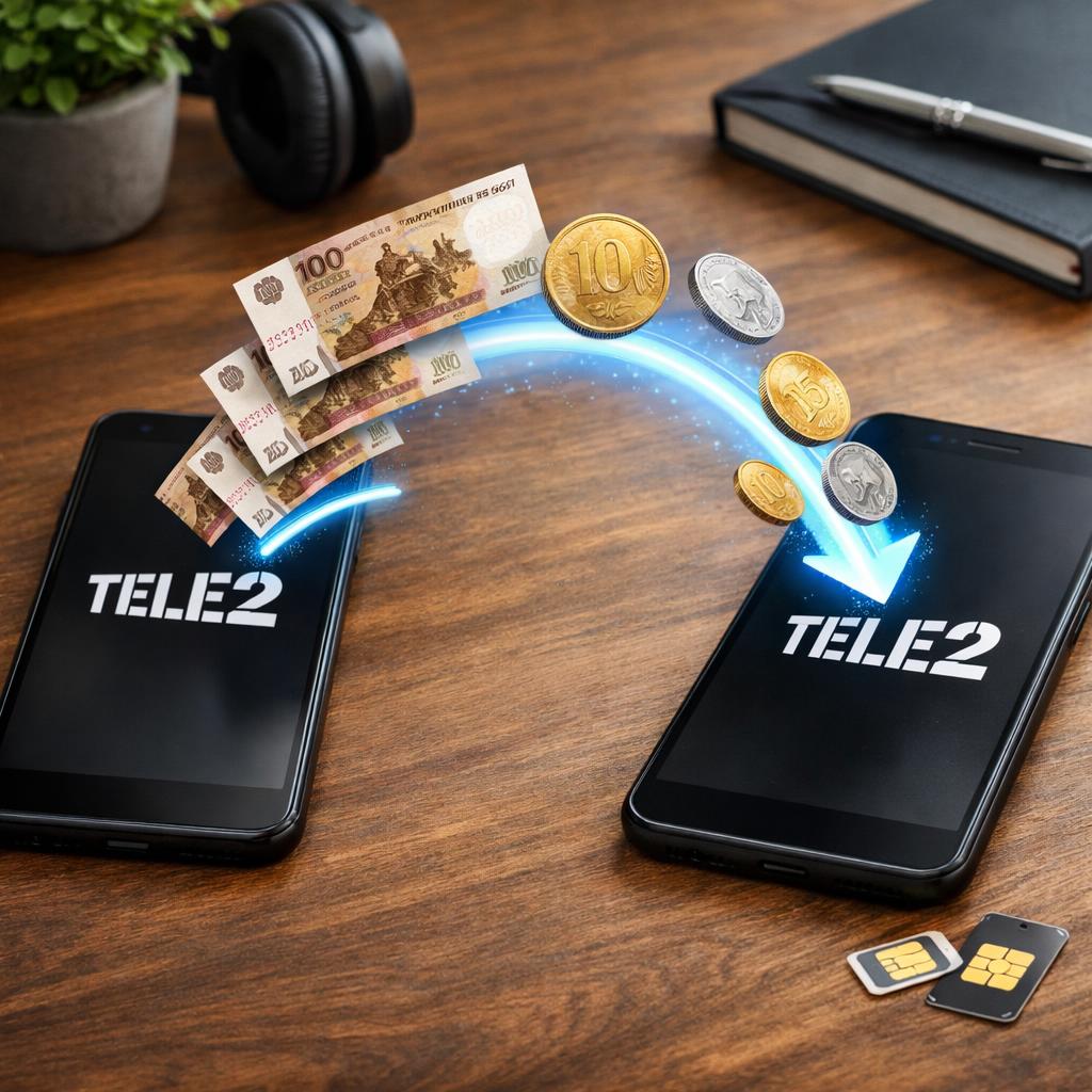 Как перекинуть деньги с ТЕЛЕ2 на ТЕЛЕ2