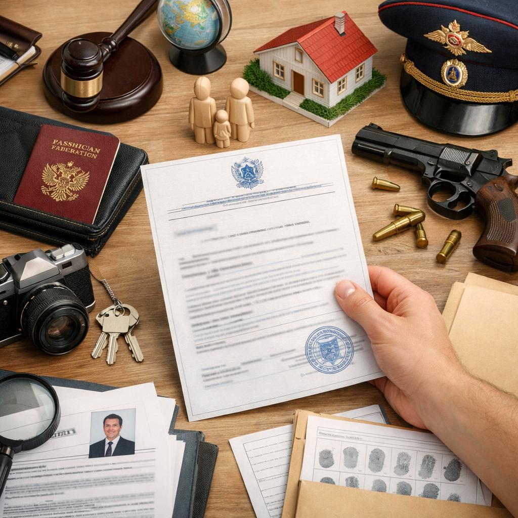 справка об отсутствии судимости