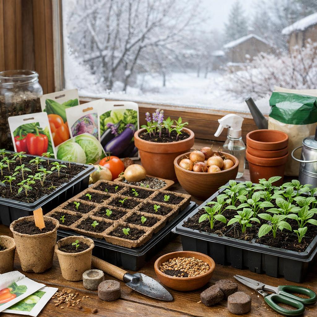 Что посадить на рассаду в феврале