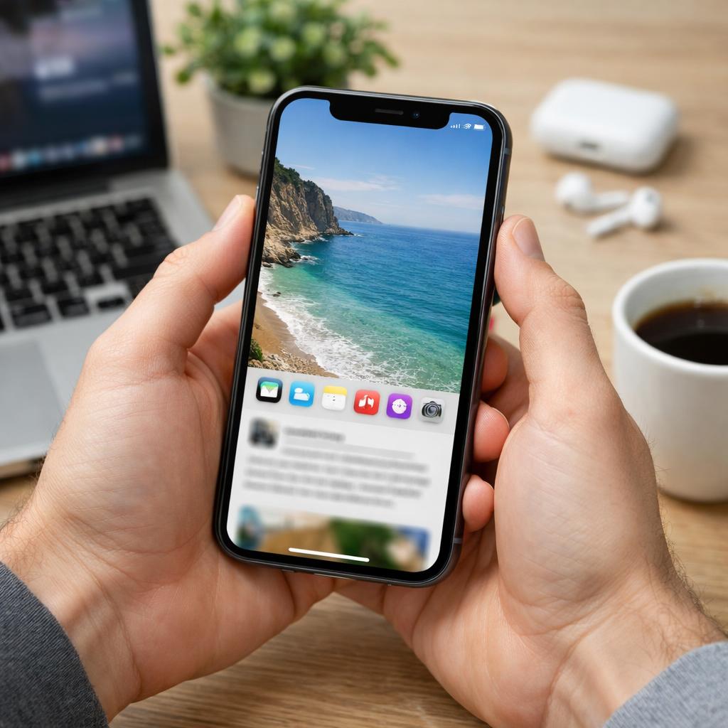 Как сделать фото экрана на айфоне