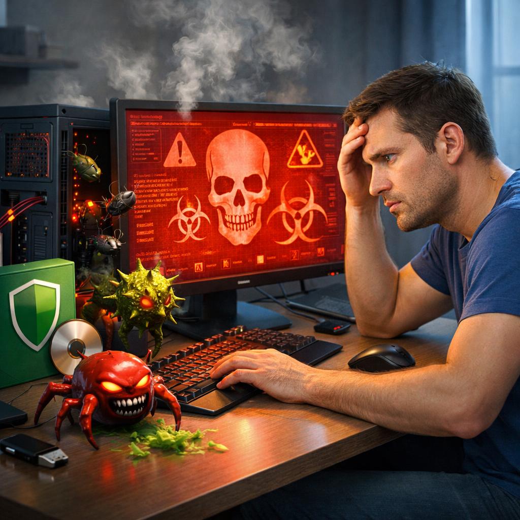 Почему антивирус не вылечит зараженный компьютер