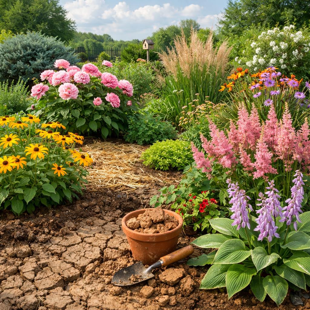 Что посадить на глинистом участке