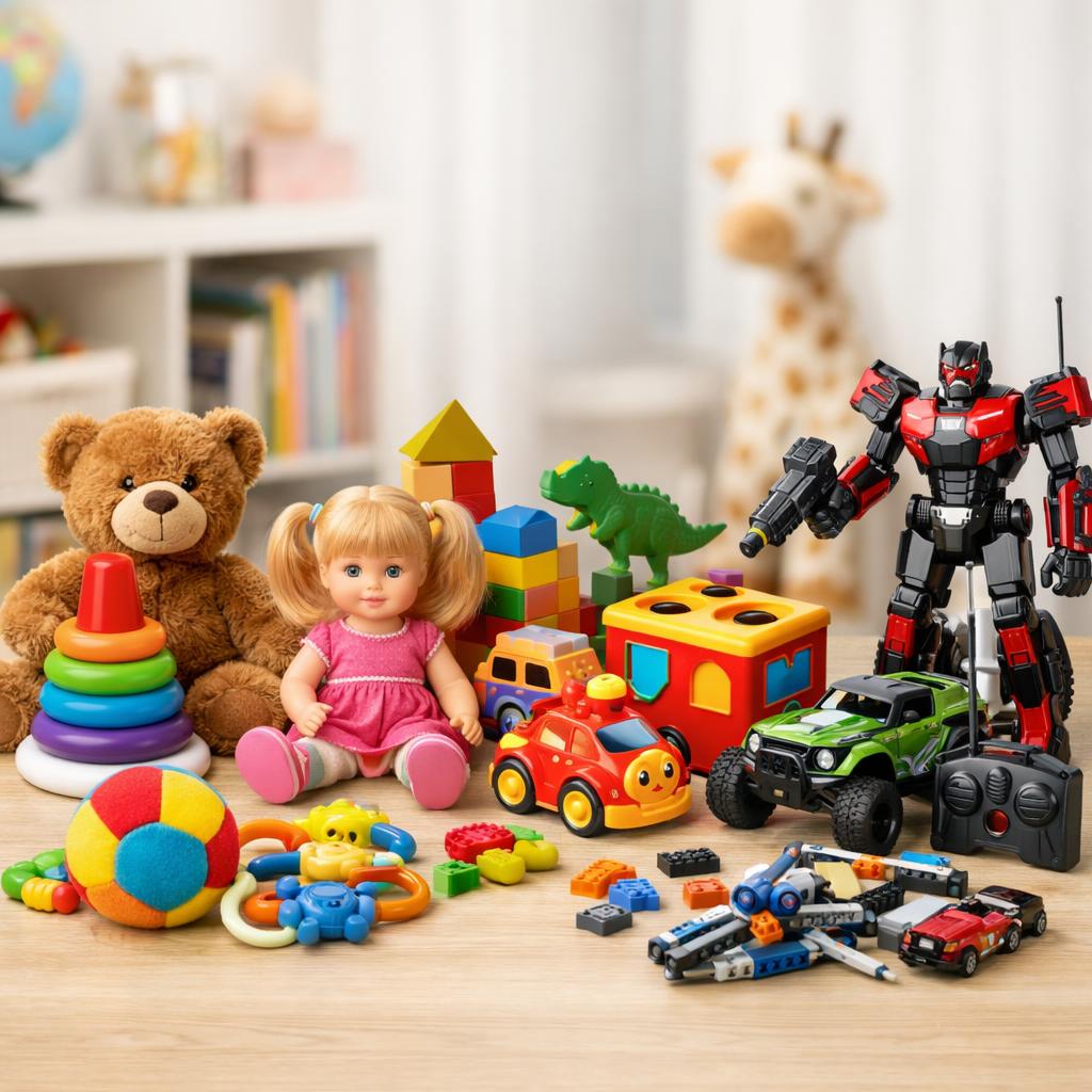 Выбираем игрушки для малышей