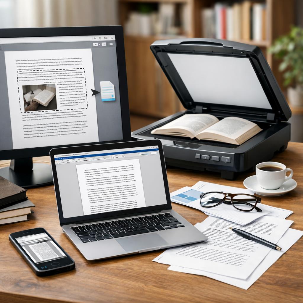 Как распознать текст в формате pdf