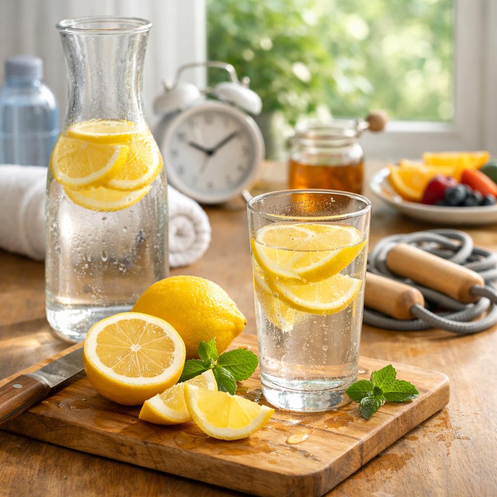 Почему так важно пить лимонную воду по утрам?