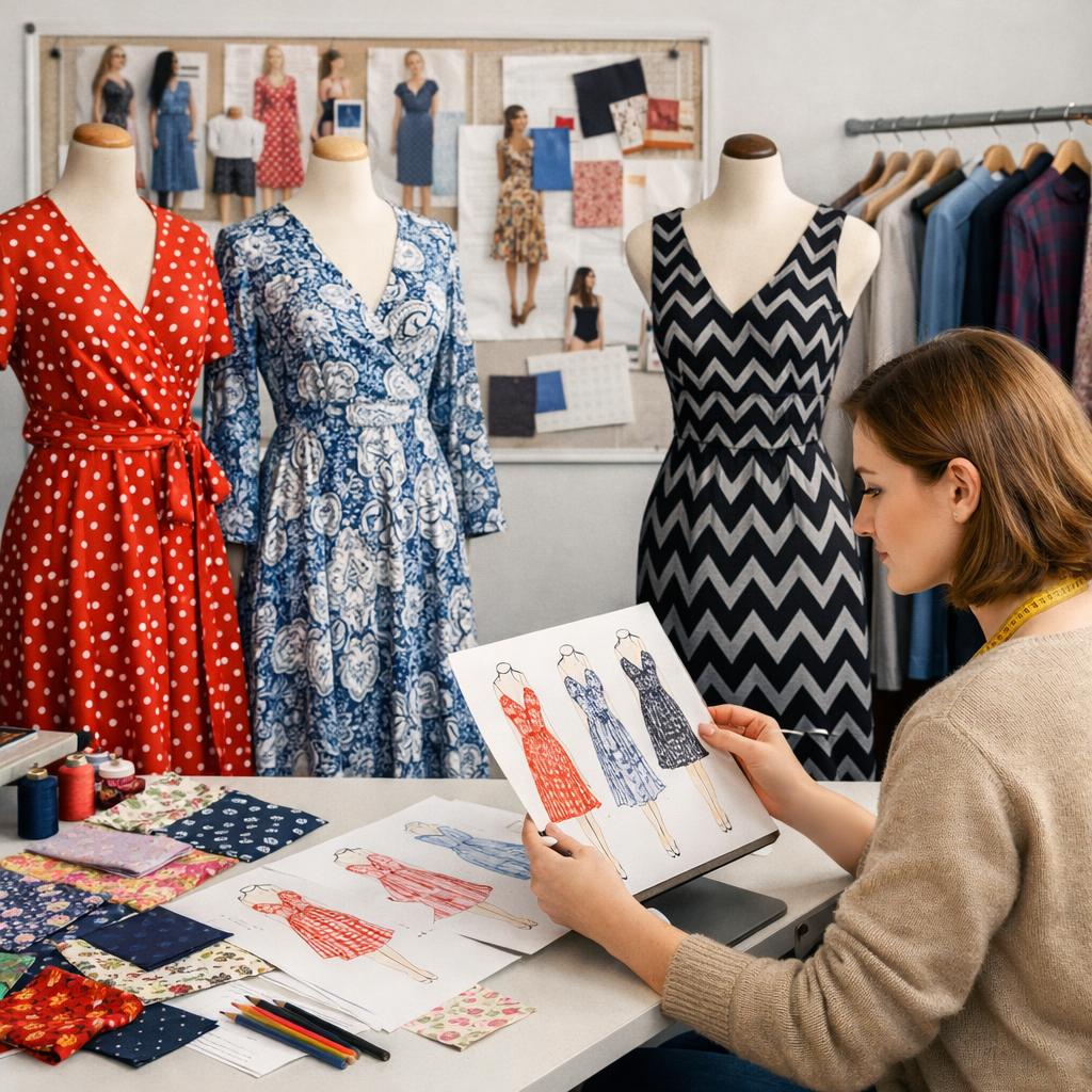 Как выбрать узор для платья