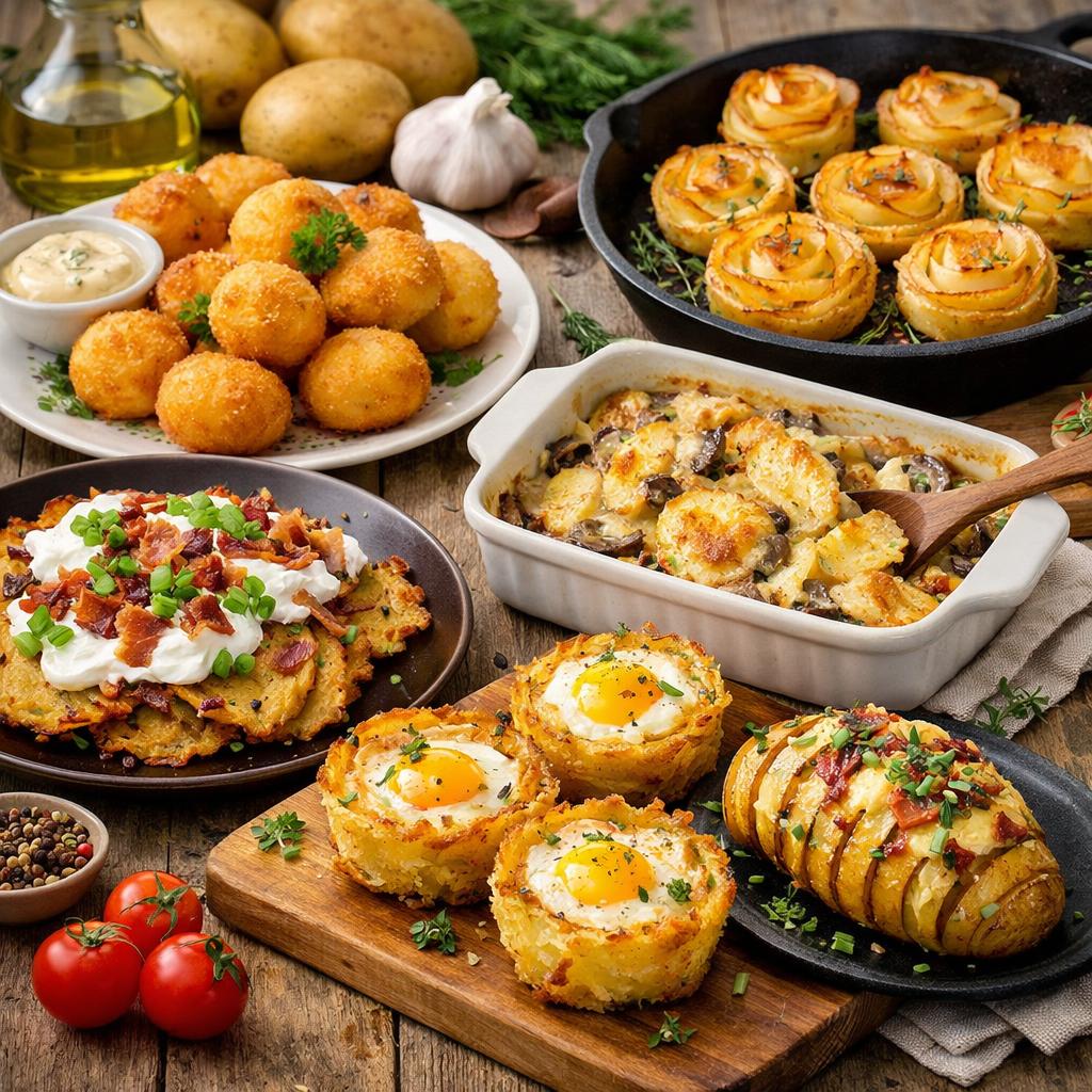 5 простых, но оригинальных блюд из картофеля