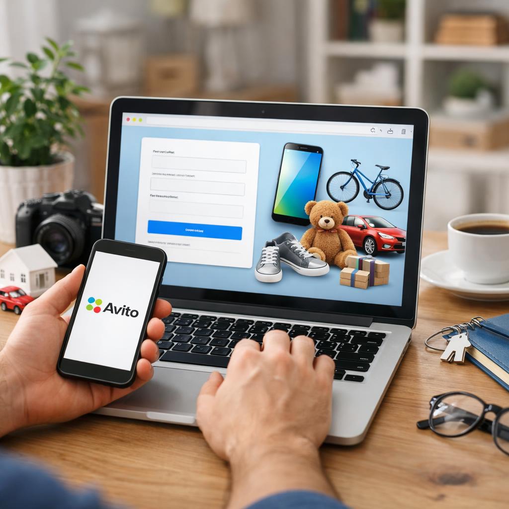Как зарегистрироваться на "Авито"