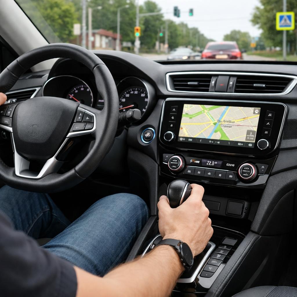 Как ездить на автомате