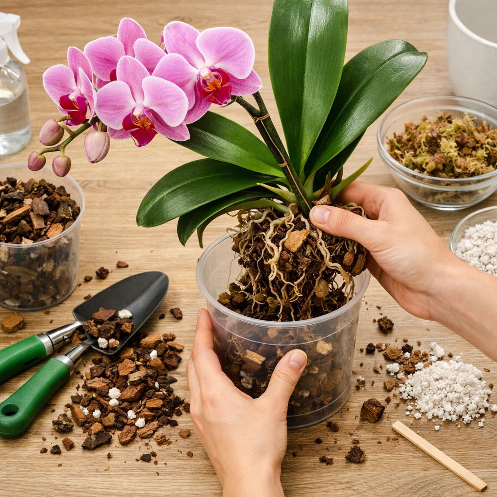 Как пересаживать орхидеи в домашних условиях