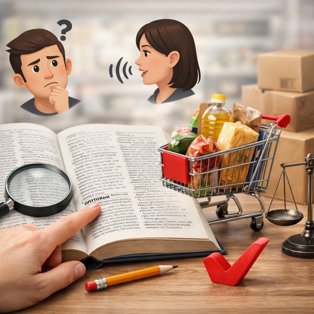 Как правильно ставить ударение в слове &laquo;оптовый&raquo;