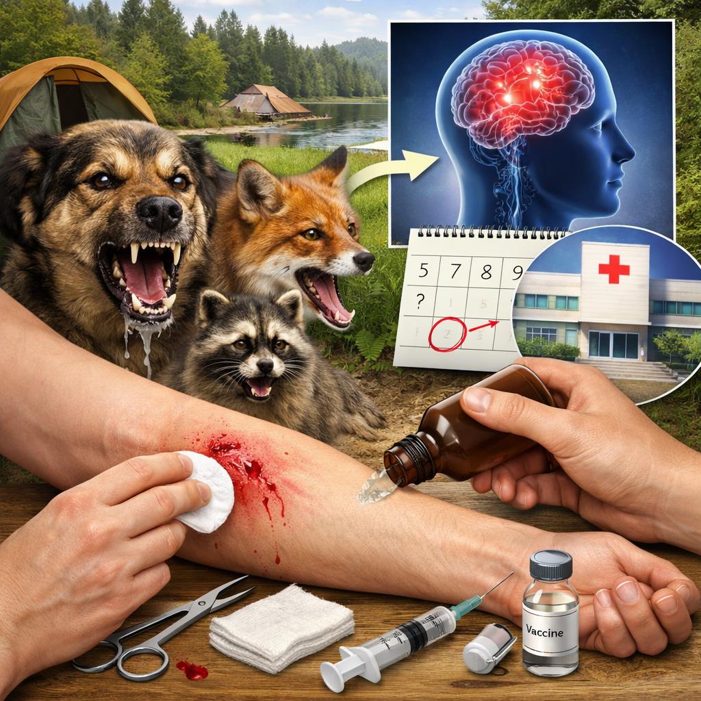 Берегитесь укусов животных