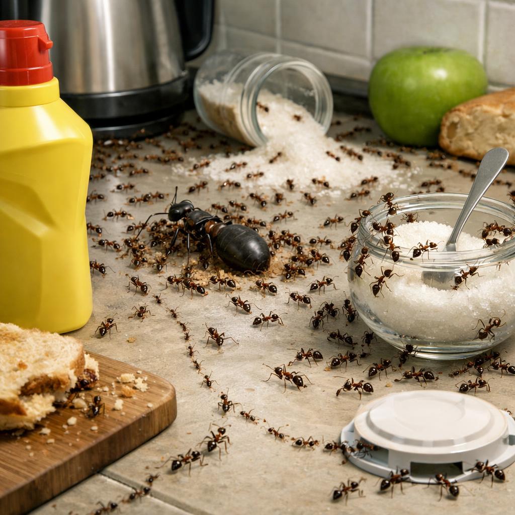 Домашние муравьи: как избавиться от муравьев в квартире