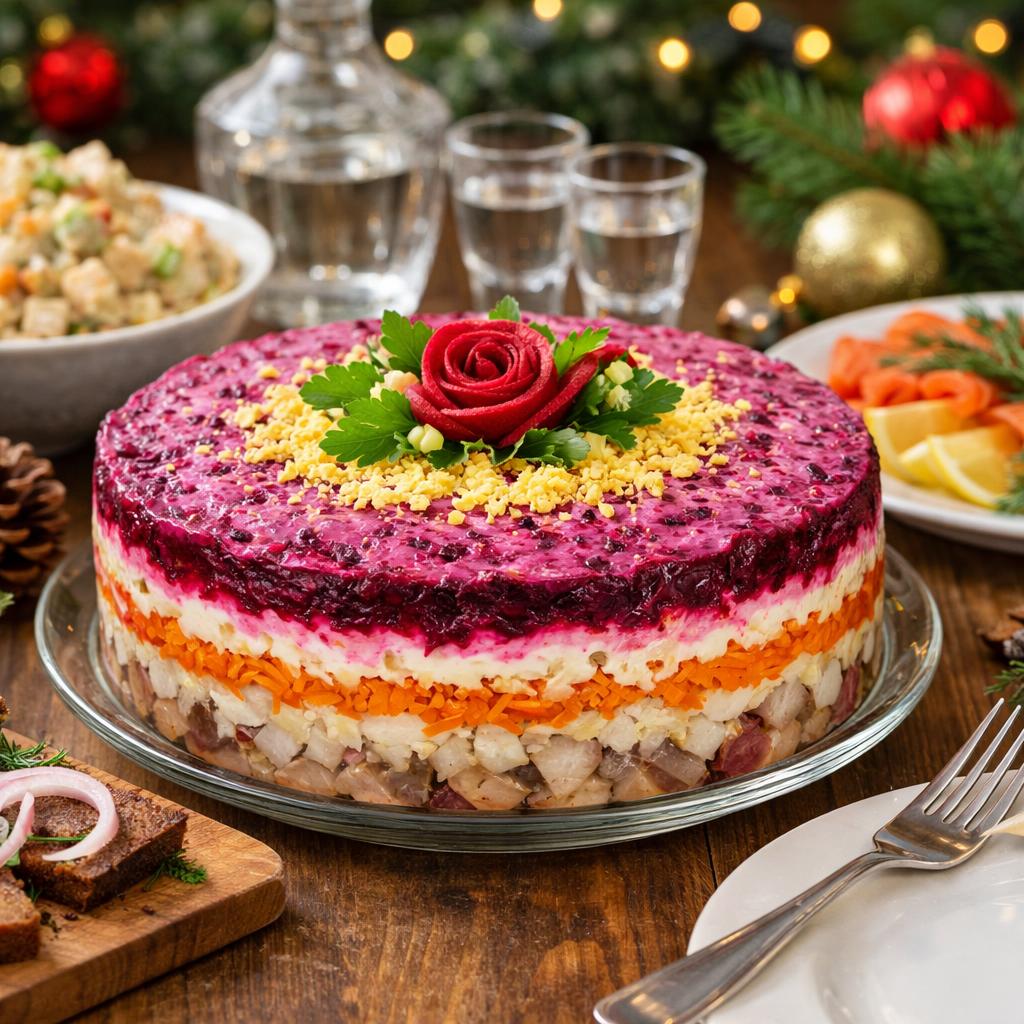 Рецепты салата "селедка под шубой"